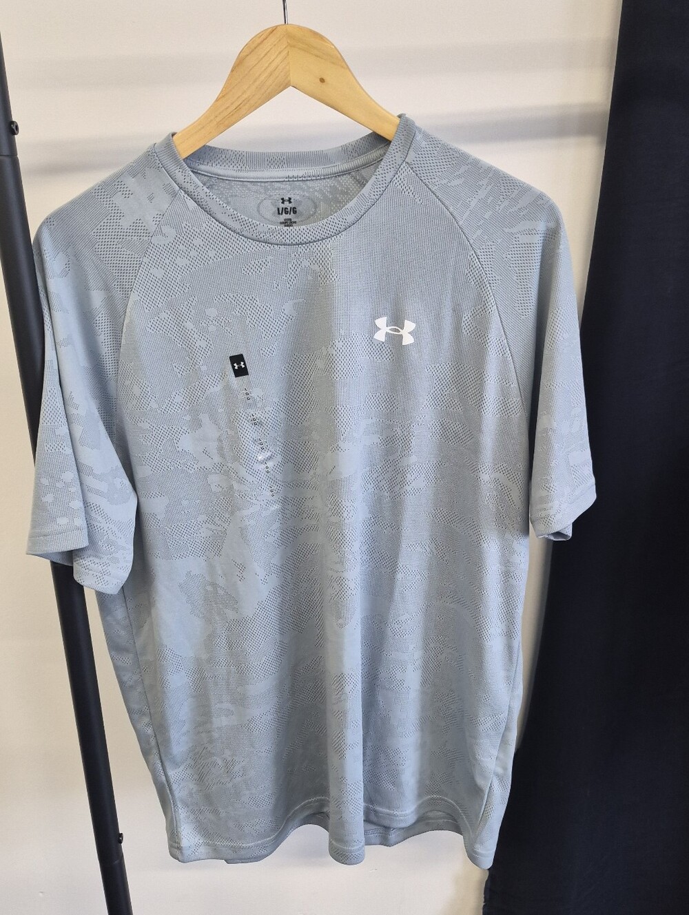Under Armour Light Blue Short-Sleeve Performance Tee